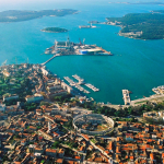Vista aerea di Pola